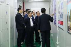 宜春市电子信息产业链招商小分队莅临扬州昊昊生态农业有限公司参观调研